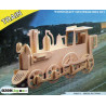 Влак - дървен 3D пъзел