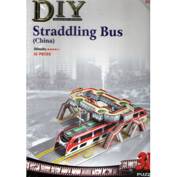 Stradling Bus - 3D Пъзел