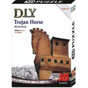 Trojan Horse (Greece) - 3D Пъзел