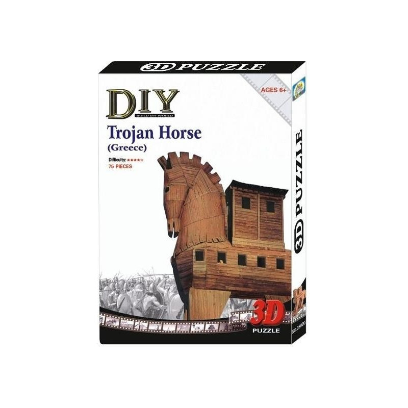 Trojan Horse (Greece) - 3D Пъзел