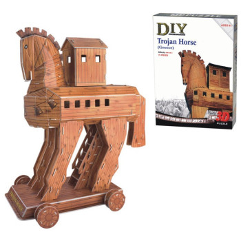 Trojan Horse (Greece) - 3D Пъзел