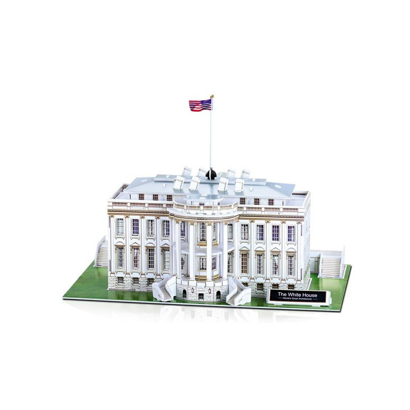 White House - 3D Пъзел